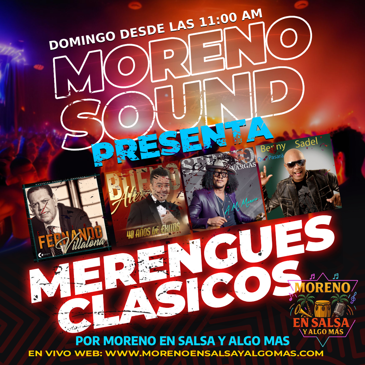 Merengues clasicos Moreno bien